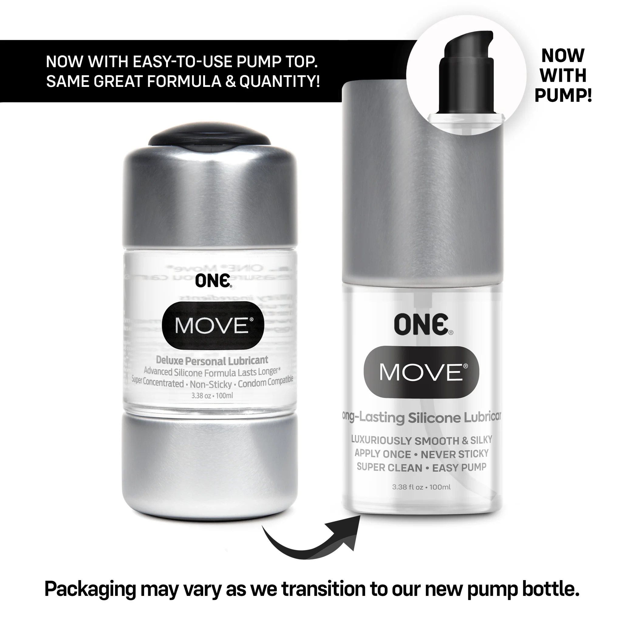 Move® Silicone Personal Lubricant 3.38oz - Image 4